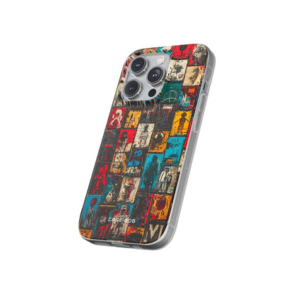 Figured Grid iPhone 14 Pro Case - Soft