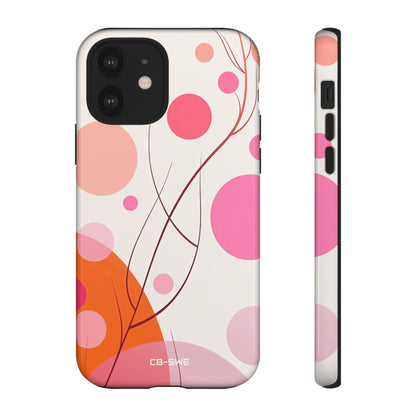 Circles Embrace Lines - iPhone Case