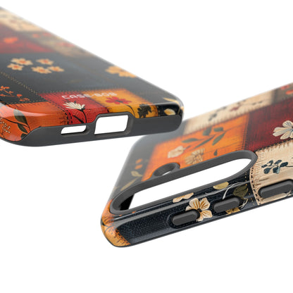 Patchwork Blooms Samsung S25 Plus Case - Tough