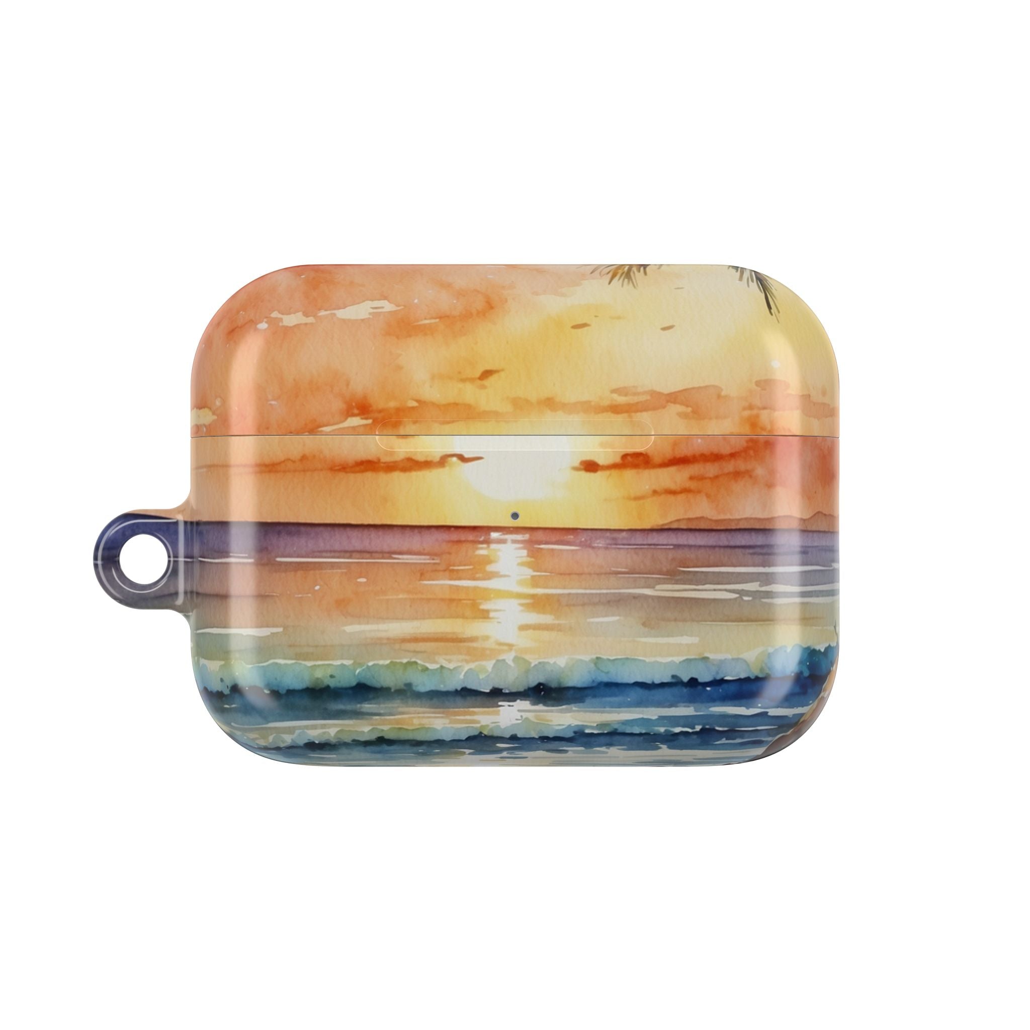 Golden Palm Sunset - AirPods Case