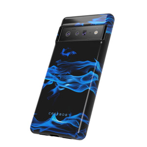 Blue Flames Club - Protective Phone Case