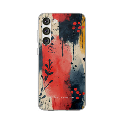 Vibrant Floral Energy Samsung S23 - Flexi Phone Case