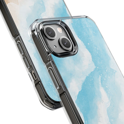Serene Coastal Whispers iPhone Case - Impact