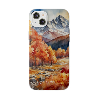 Snowcapped Radiance iPhone 14 Plus Case - Soft