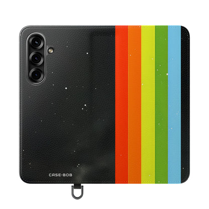 Spectrum Stripes - Samsung S25 Case - Lompakko