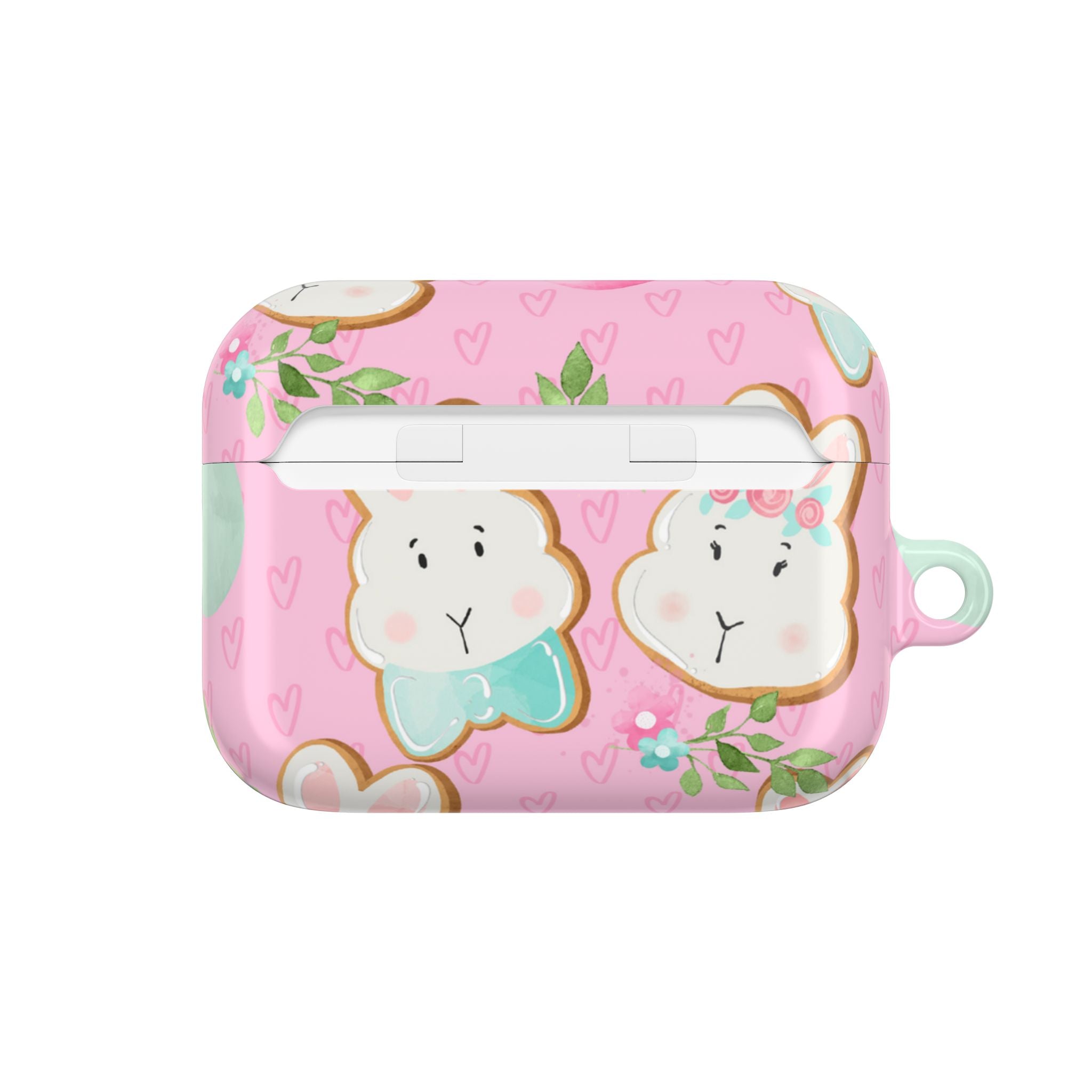 Blushing Bunny Bloom - AirPods Case