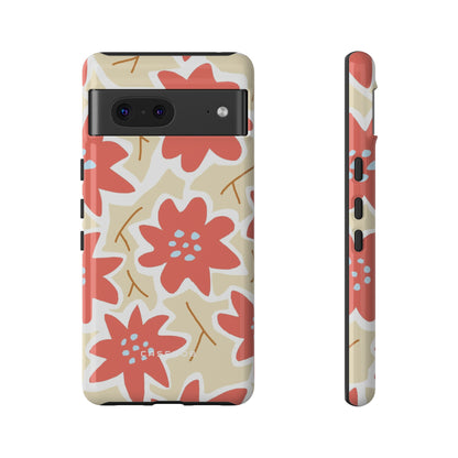 Fall Happy Flower - Protective Phone Case