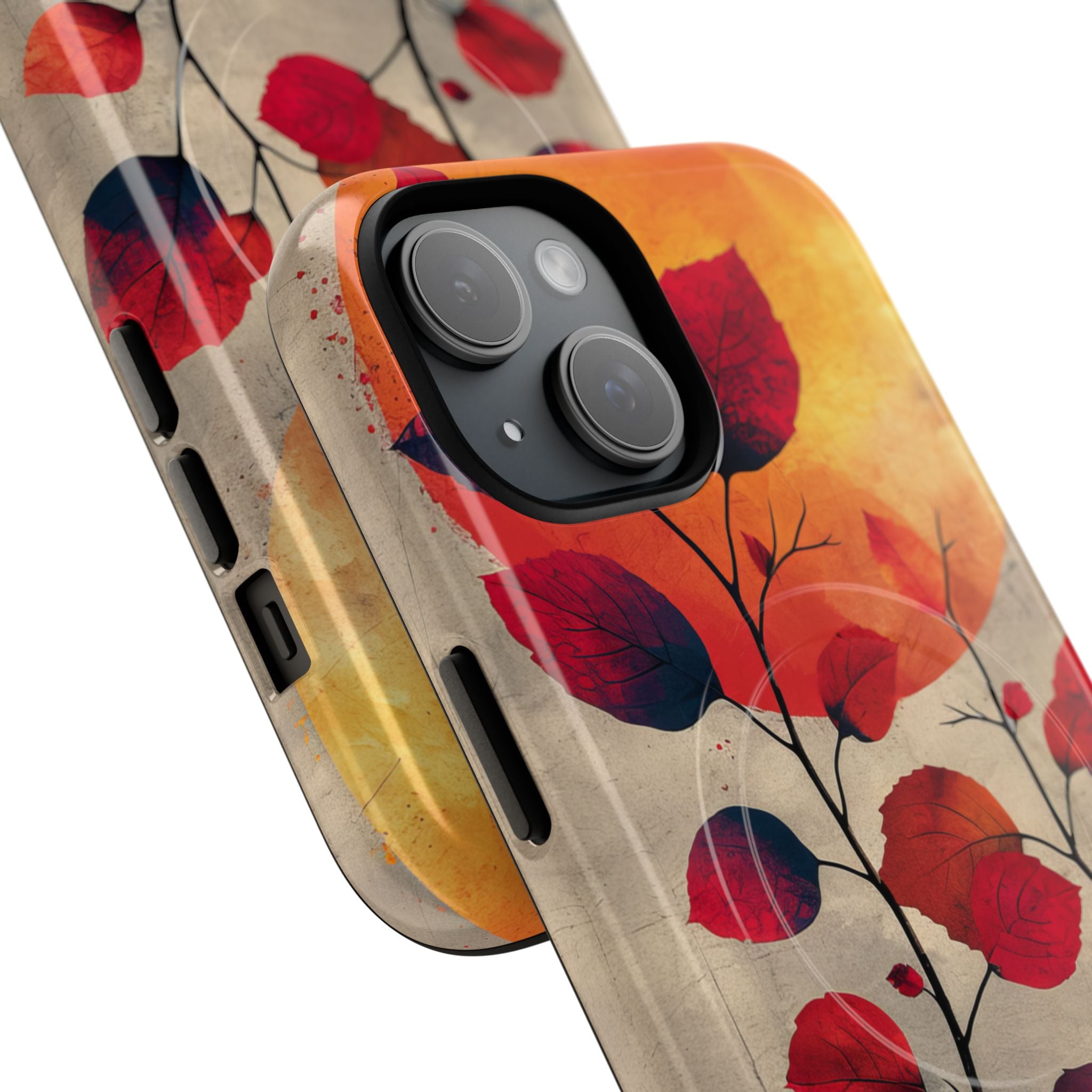 Sunlit Branch - Tough + MagSafe® iPhone 15 Phone Case