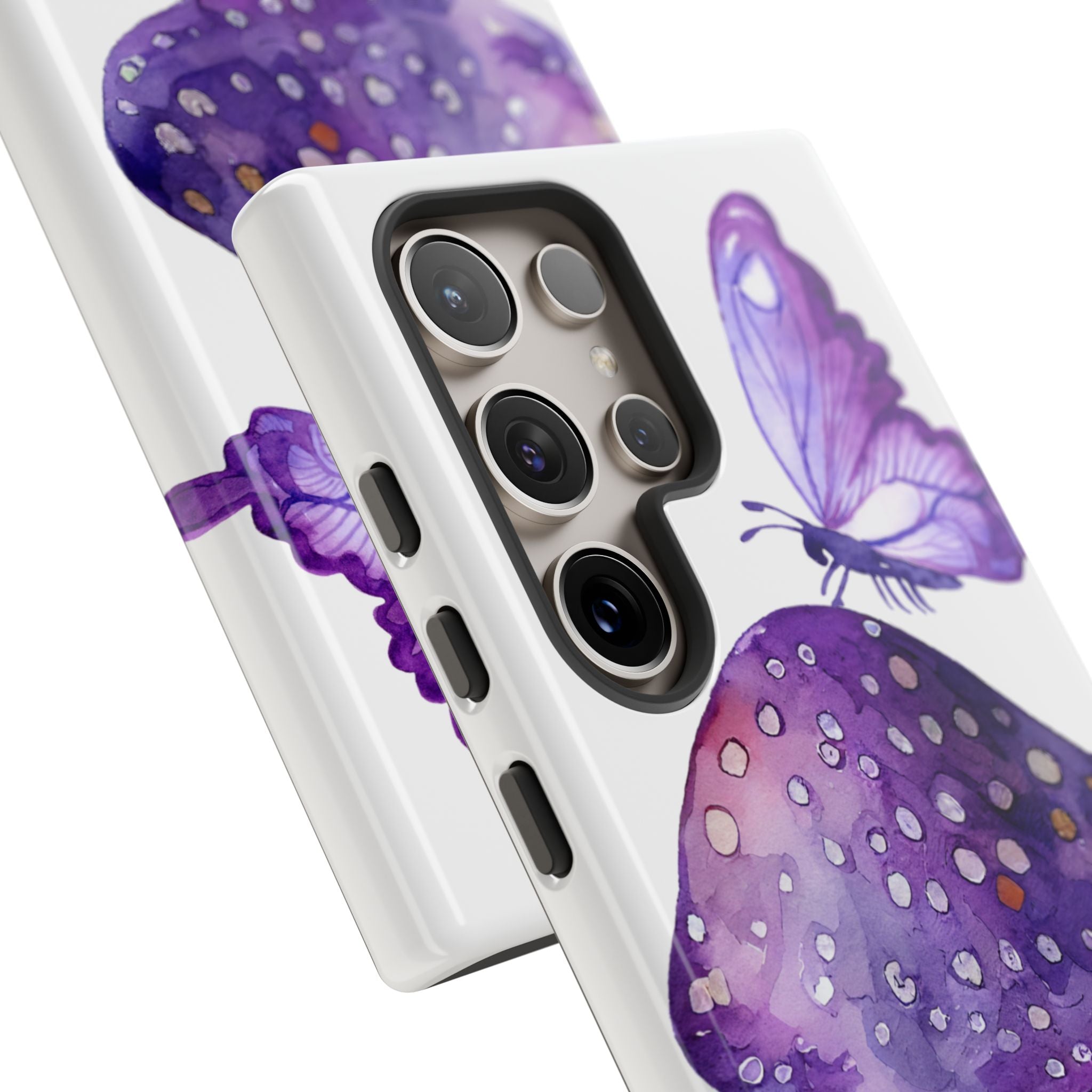 Whimsical Butterfly Perch - Samsung Case