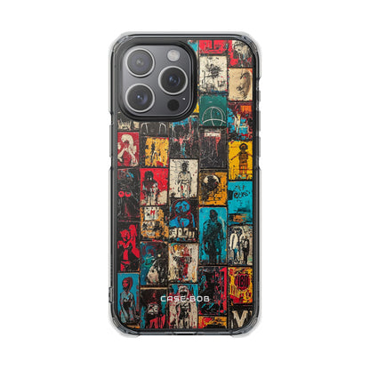 Figured Grid iPhone 15 Pro Max Case - Impact