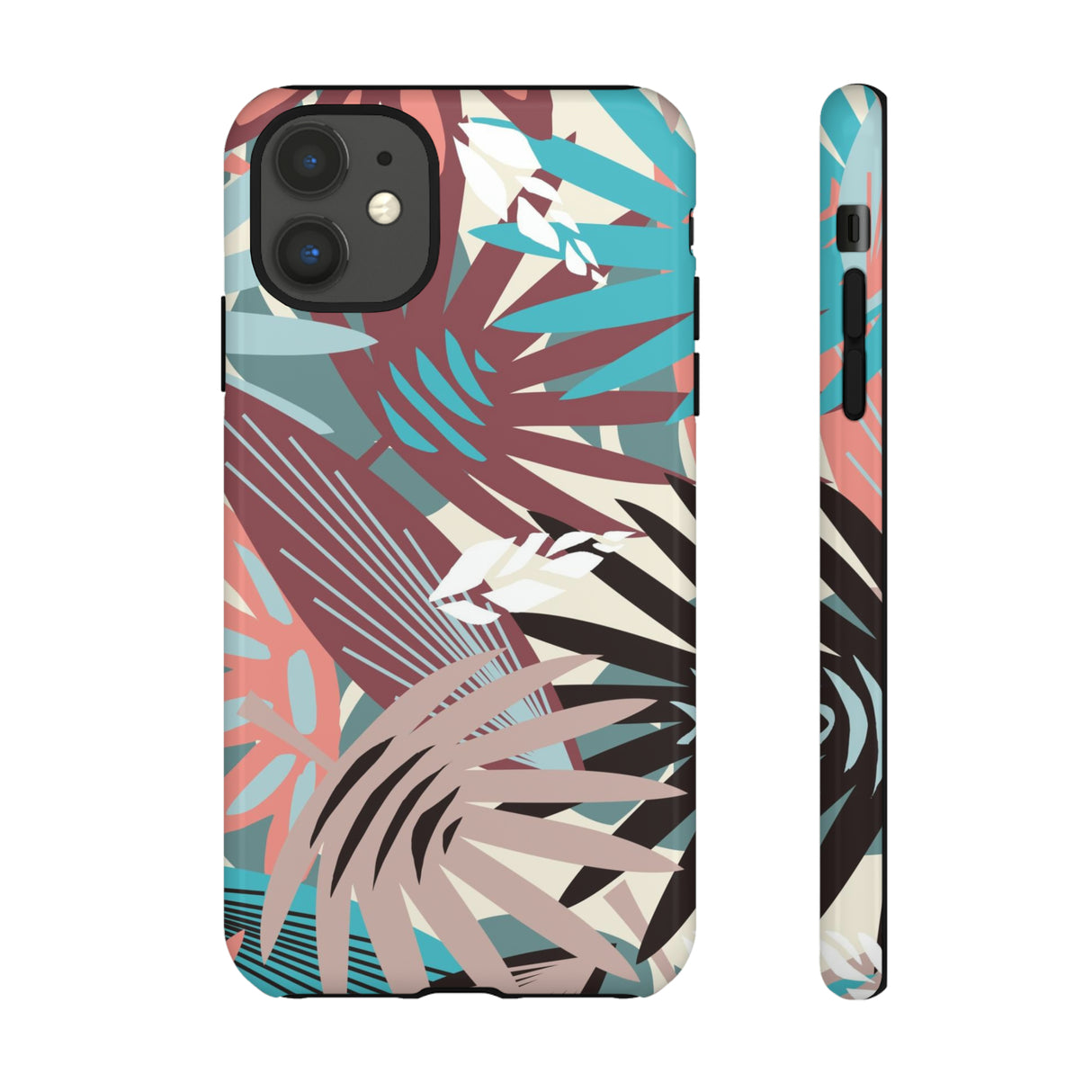 Tropical Leaf Jazz - Protective Phone Case