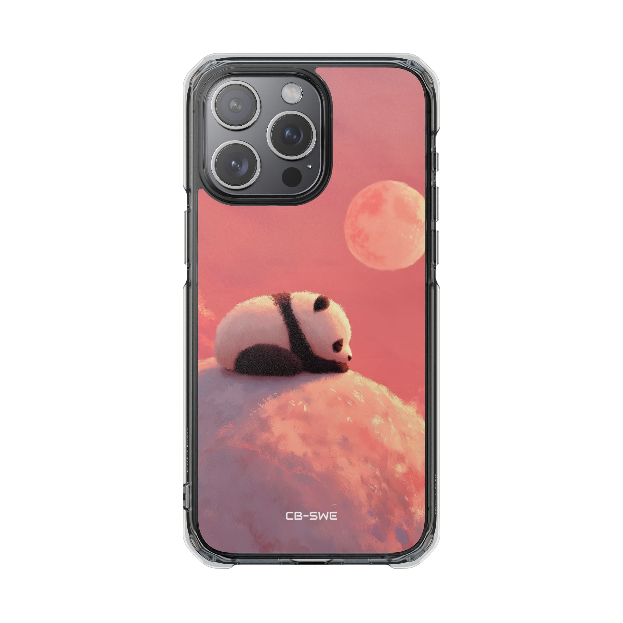Moonlit Panda Dreams iPhone Case - Impact