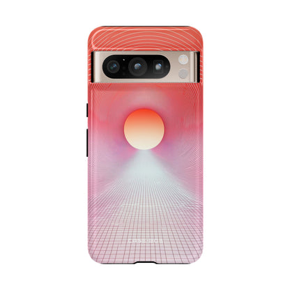 Orange Portal Google Pixel 8 Pro Case - Tough