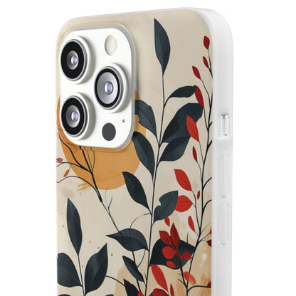 Botanical Serenity | Flexible Phone Case for iPhone