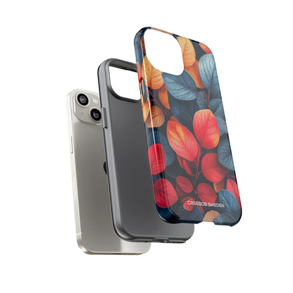 Vibrant Nature Leaves - Tough iPhone 14 Phone Case