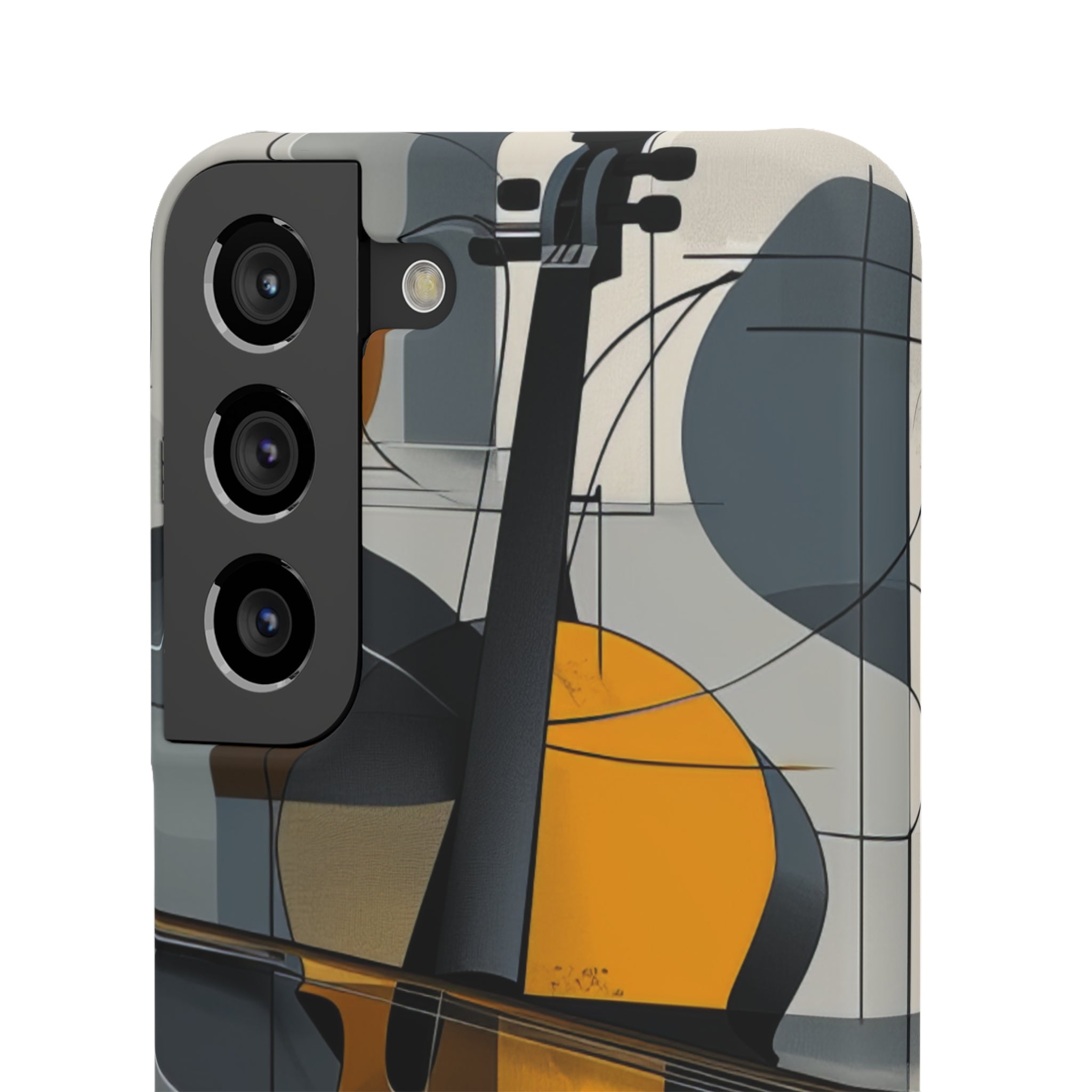 Cello Abstraction | Slim Phone Case for Samsung