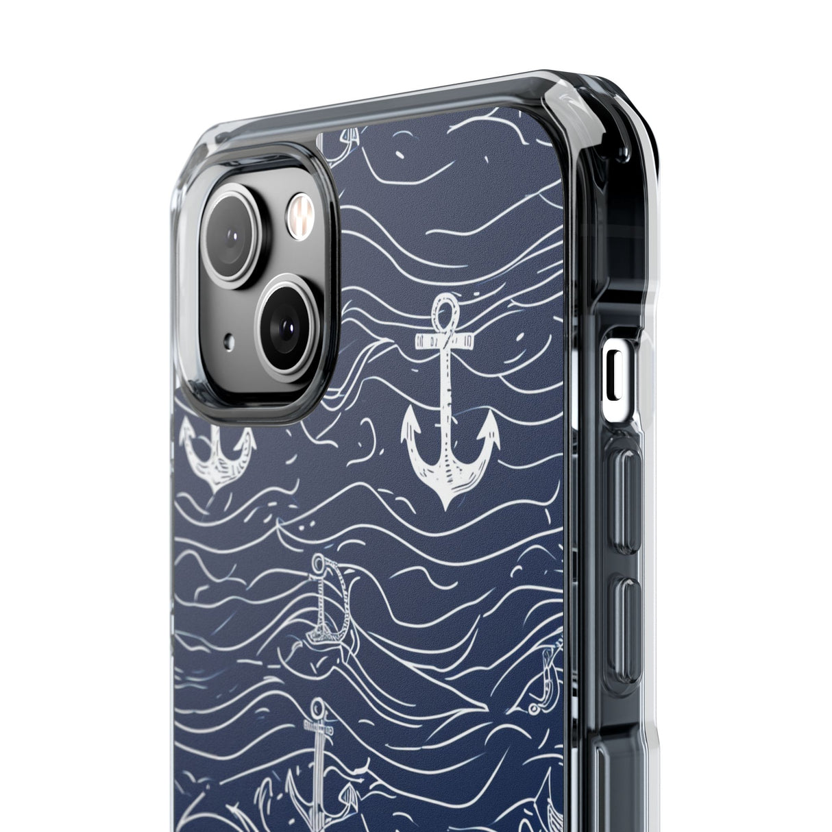 Nautical Serenity – Handyhülle für iPhone (Clear Impact – Magnetisch)