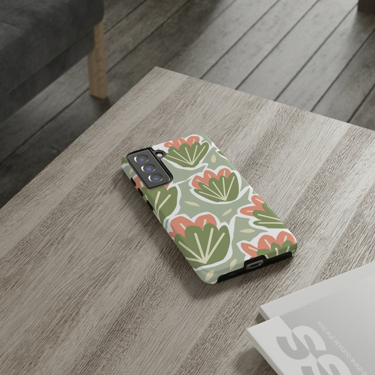 Earth Happy Flower - Protective Phone Case