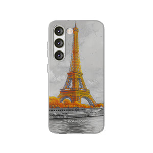 Autumnal Parisian Glow | Flexible Phone Case for Samsung Galaxy