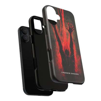 Gothic Crimson Ascension iPhone 16 | Tough+ Phone Case