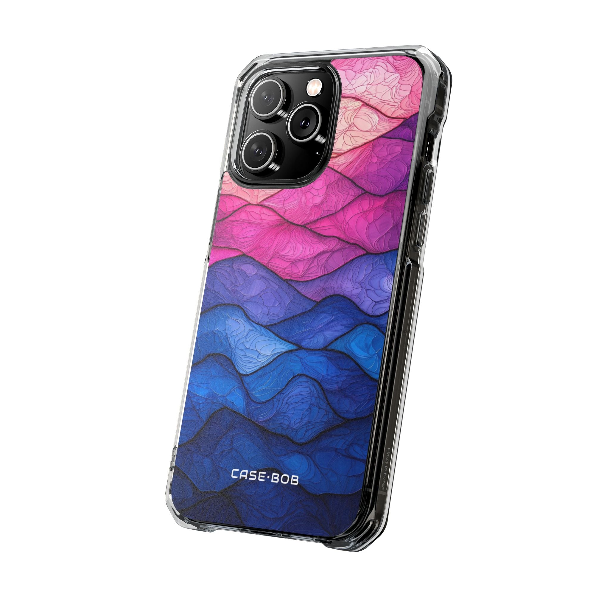 Wavy Vein Gradient iPhone 14 Pro Max Case - Impact
