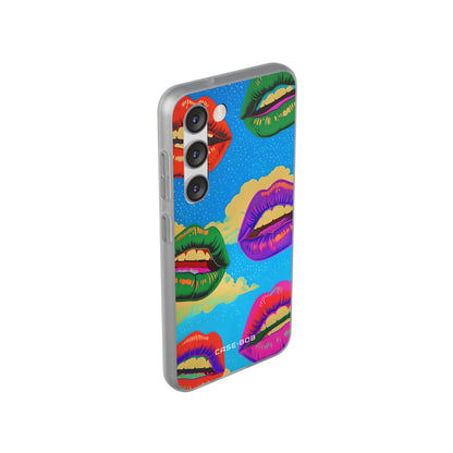 Colorful Lipscape Samsung S23 Case - Soft