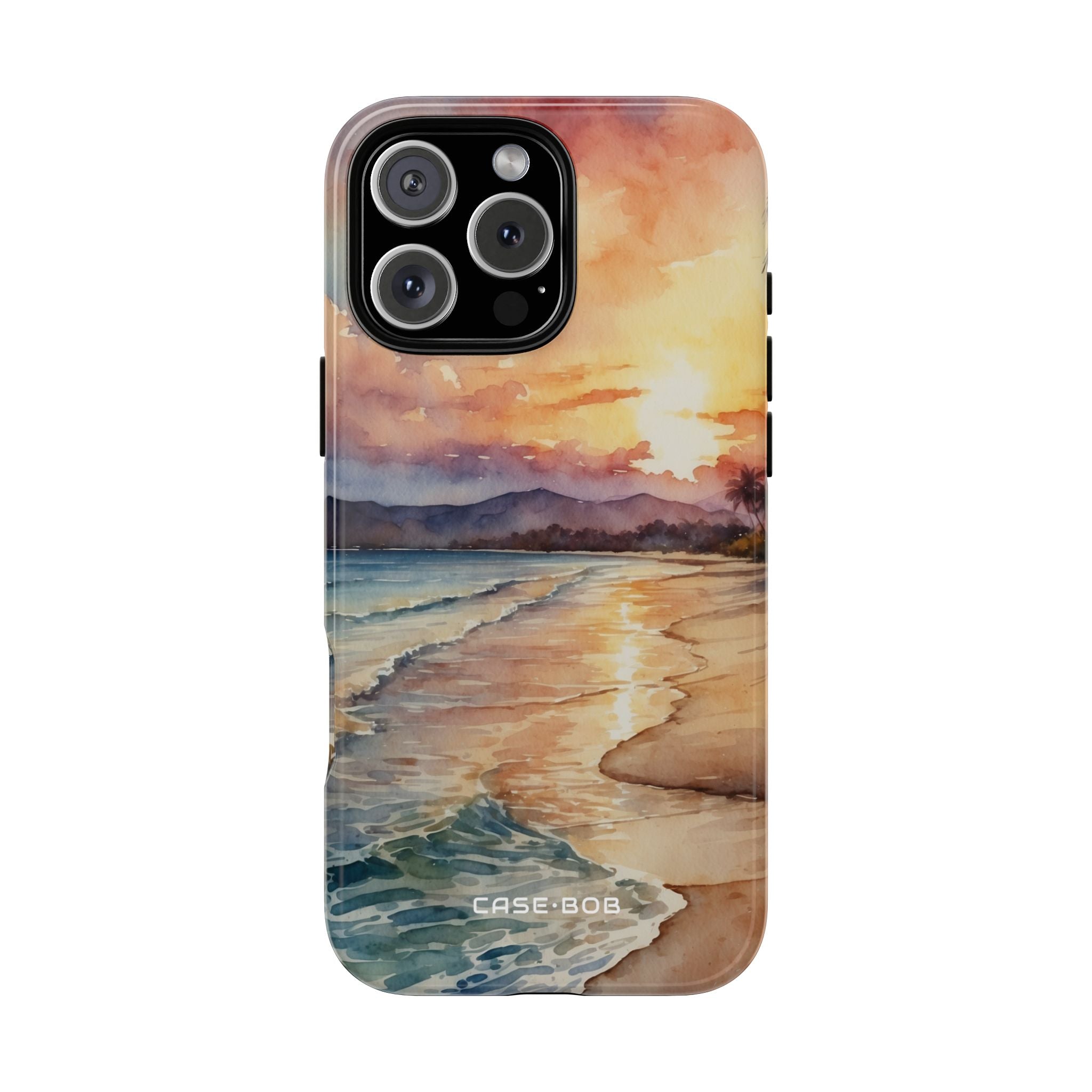 Sunset Reflection iPhone 16 Pro Max Case - Tough