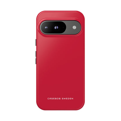 Vibrant Red Essence Google Pixel 9 - Tough Phone Case