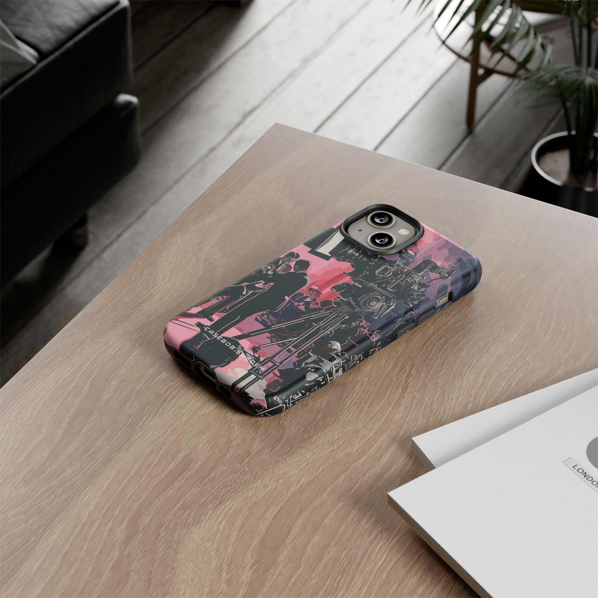 Retro Cinematic Spotlight iPhone 14 - Tough Phone Case