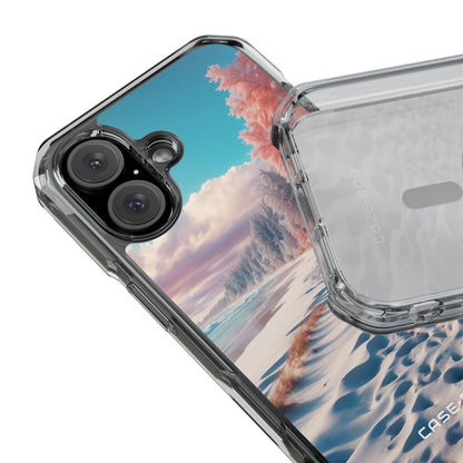 Snowy Footprints iPhone 15 Case - Impact