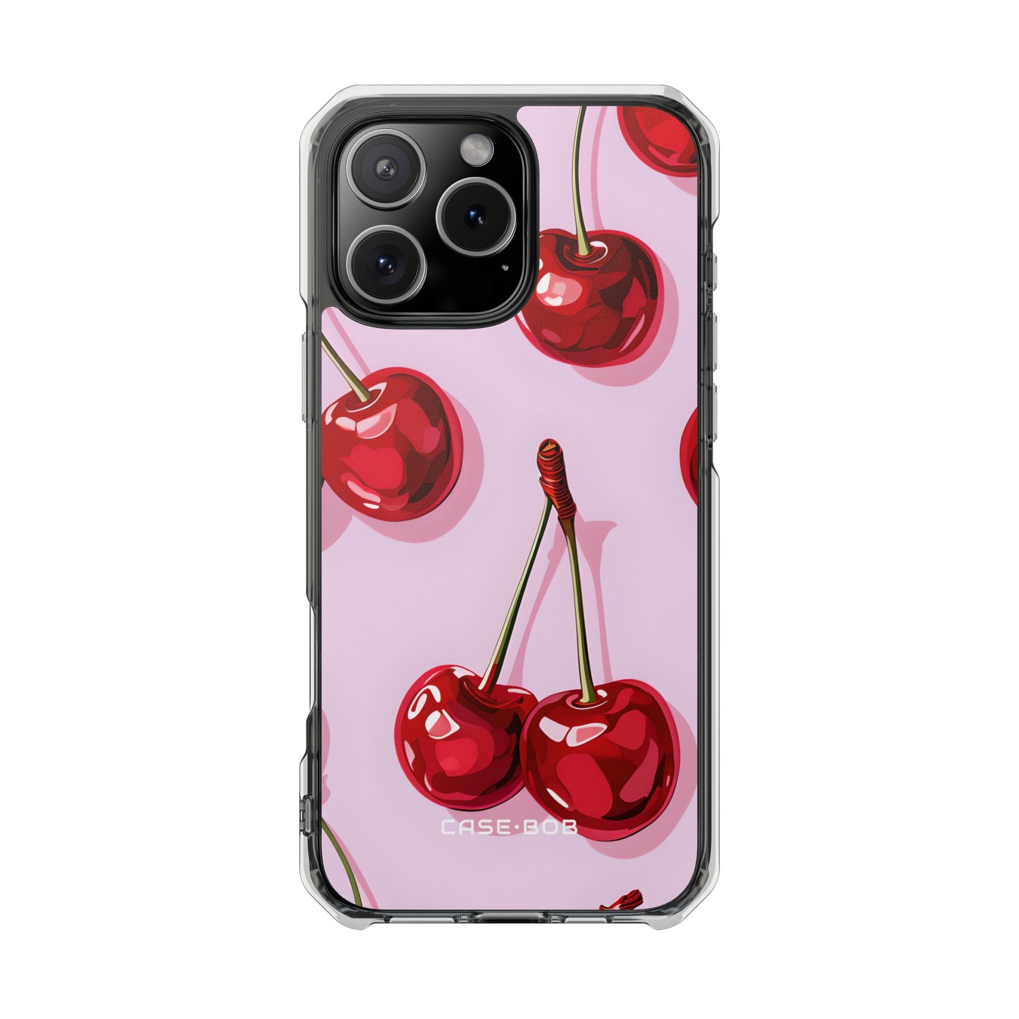 Glossy Cherry Burst iPhone 16 Pro Max Case - Impact