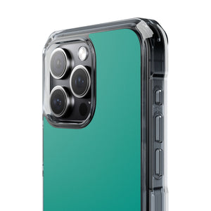 Persian Green | Phone Case for iPhone (Clear Impact Case - Magnetic)