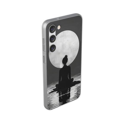 Zen Serenity Moon Reflection Samsung S23 - Flexi Phone Case