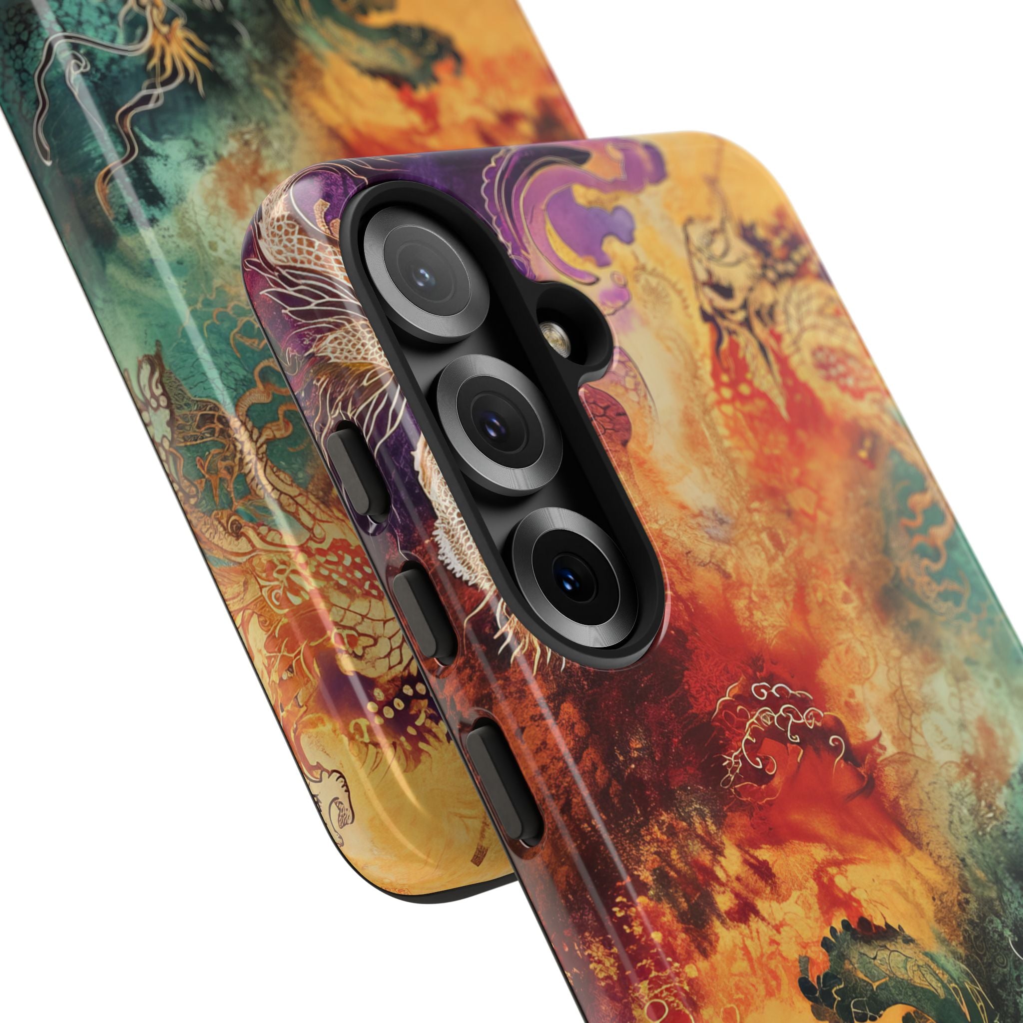 Dragon Ember Samsung S25 Case - Tough