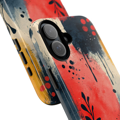 Vibrant Floral Energy iPhone 16 - Tough Phone Case