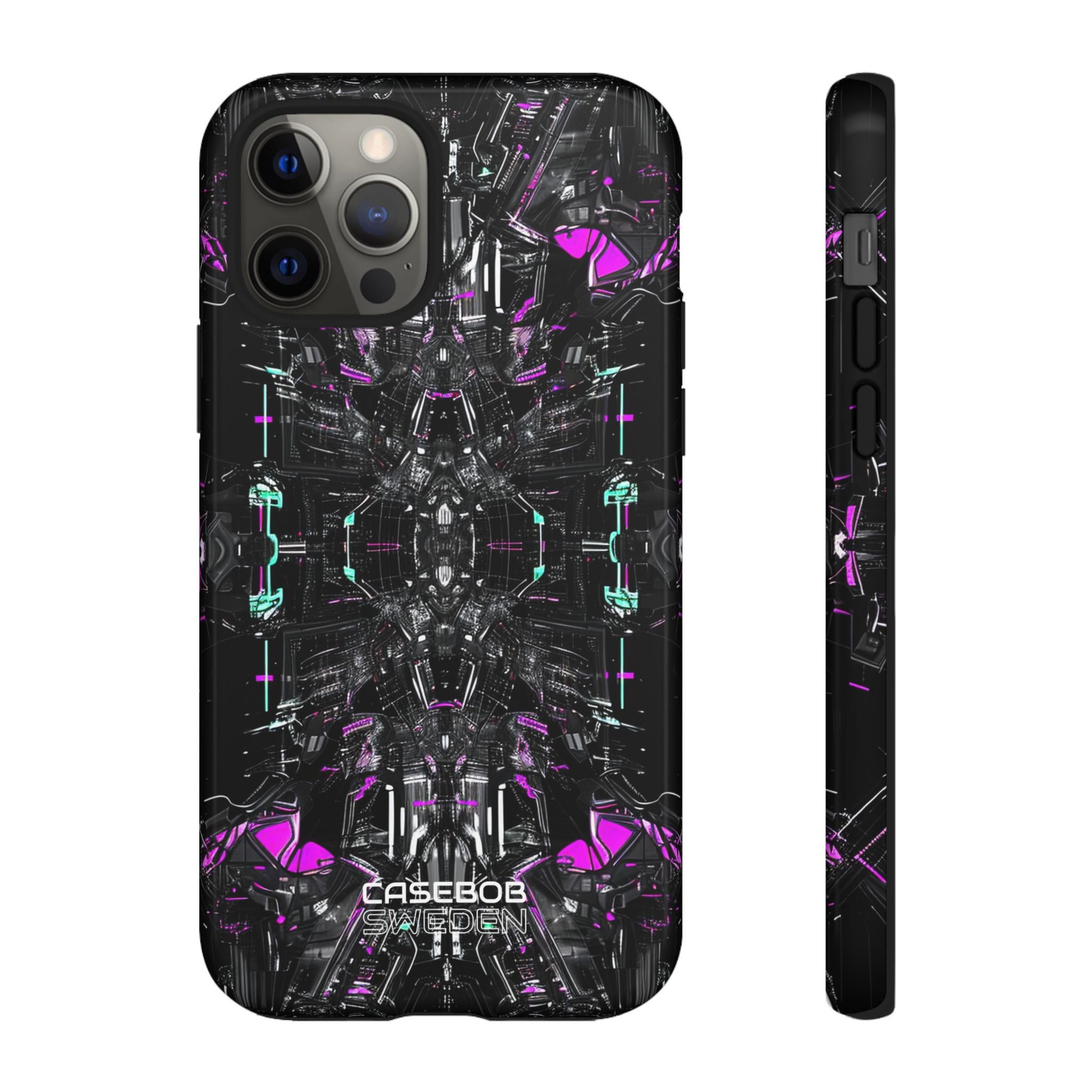 Cybernetic Neon Nexus iPhone 12 - Tough