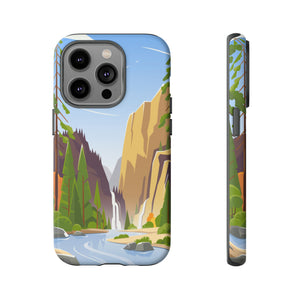 Waterfall at National Park - Protective Phone Case