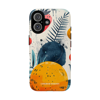 Vibrant Fruit Canvas - Tough + MagSafe® iPhone 16 Phone Case