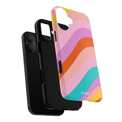 Fluid Color Waves - iPhone Case