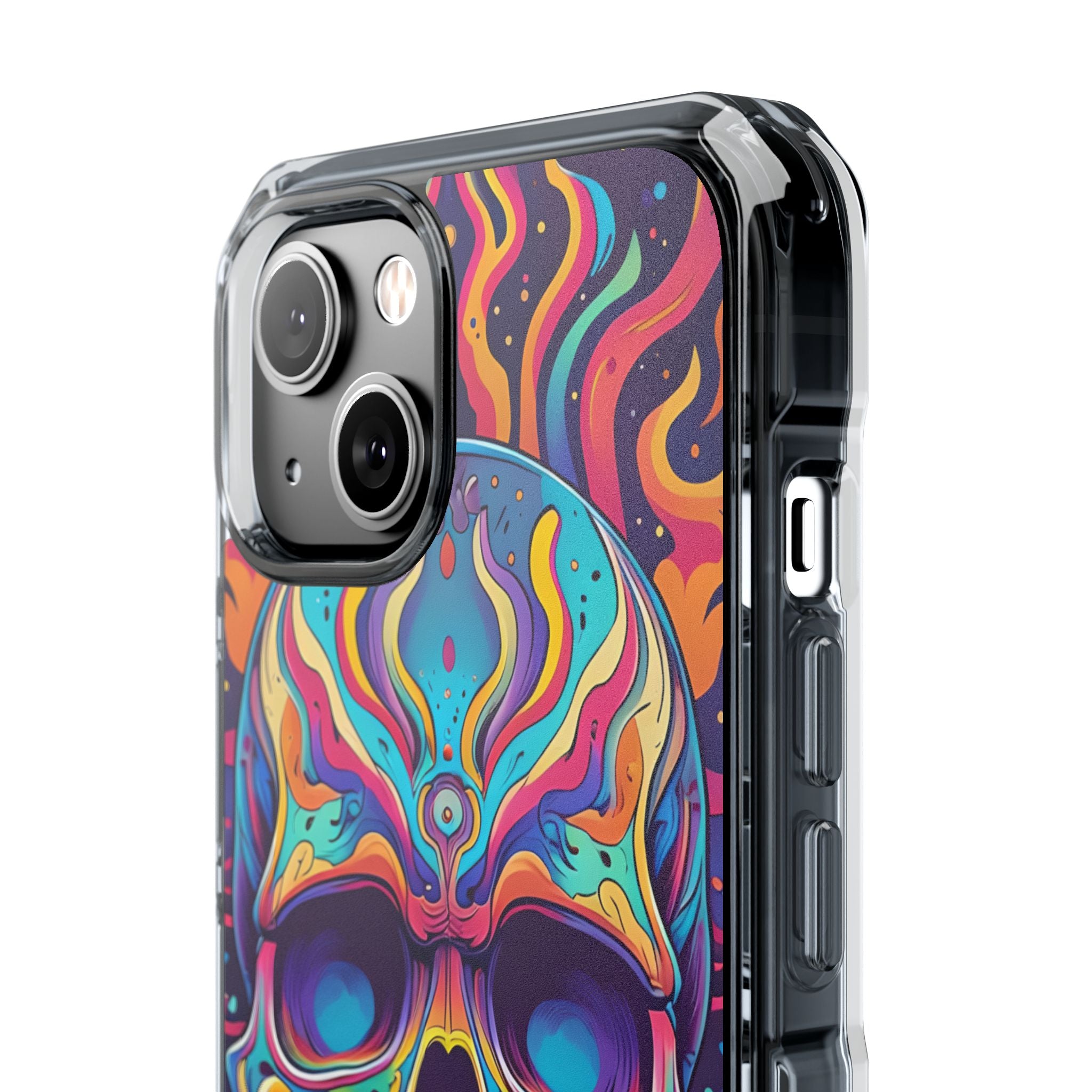Flaming Skull iPhone 14 Case - Impact