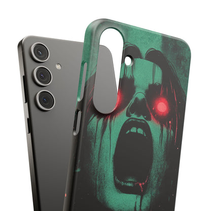 Haunting Glow of Gothic Eyes Samsung S24 - Slim Phone Case