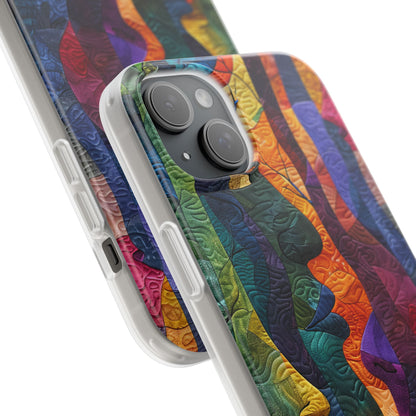 Interwoven Vibrance | Flexible Phone Case for iPhone