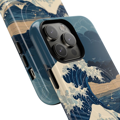 Cresting Blue Wave iPhone 14 Pro Max Case - Tough+