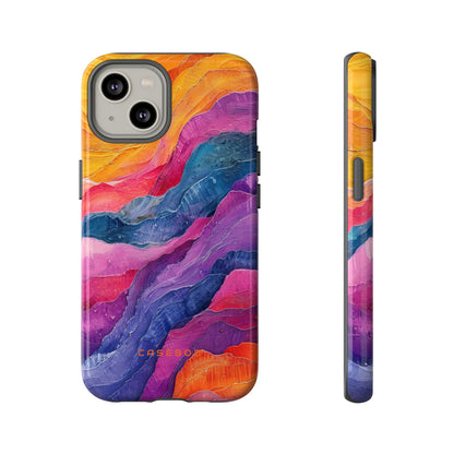 Pastel Wave Serenity - Protective Phone Case