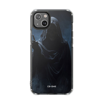 Spectral Guardian Warning iPhone Case - Impact