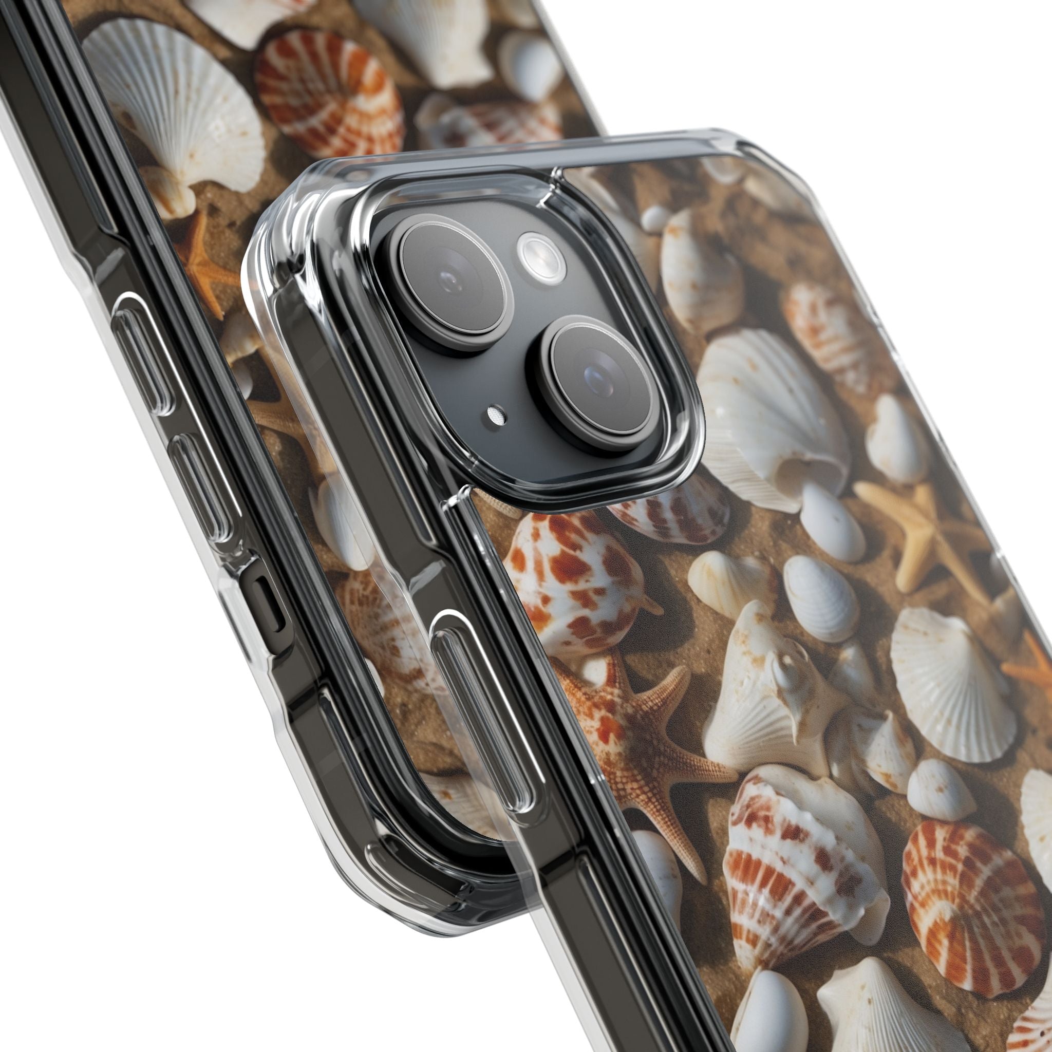 Seashells Embrace Shore iPhone Case - Impact