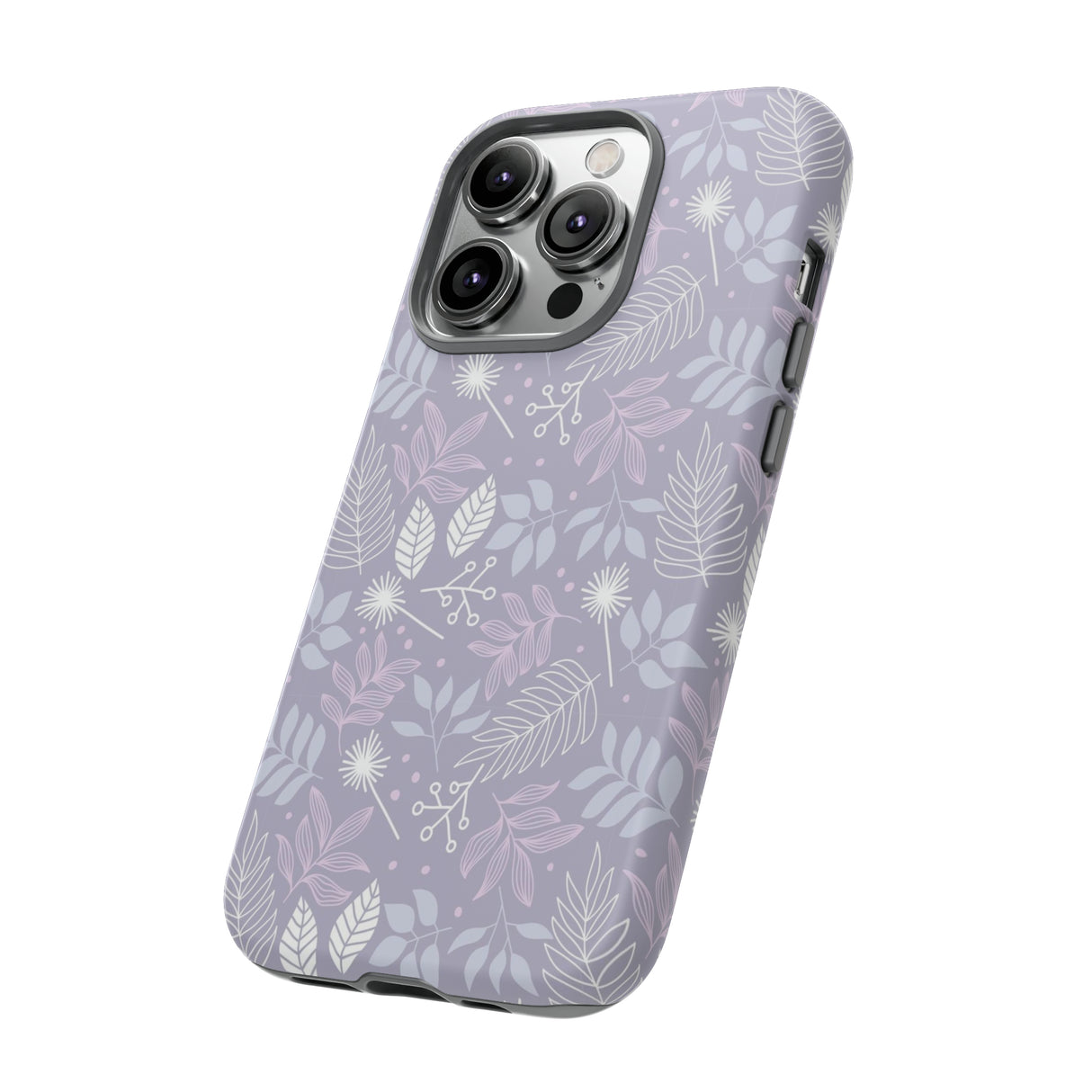 Purple Mona Leaf - Protective Phone Case