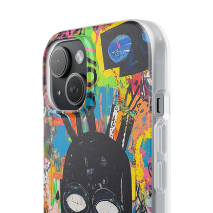 Skull Vortex iPhone 15 Case - Soft