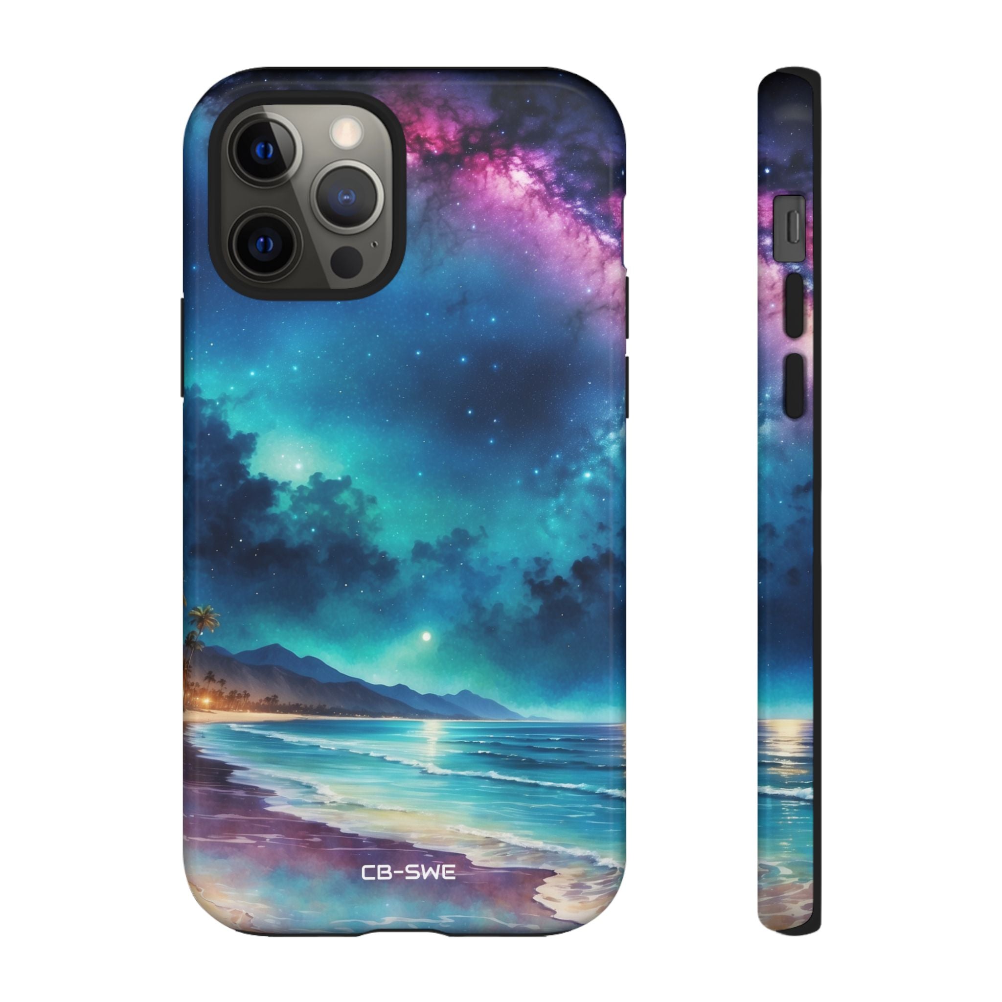 Waves Embrace Stars - iPhone Case
