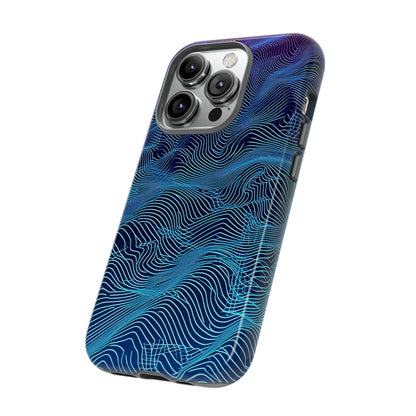 AI Interface: Tech Gradient - Protective Phone Case